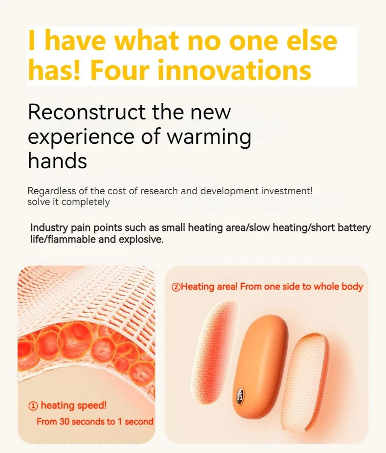 2 in 1 Hand Warmer & Power Bank