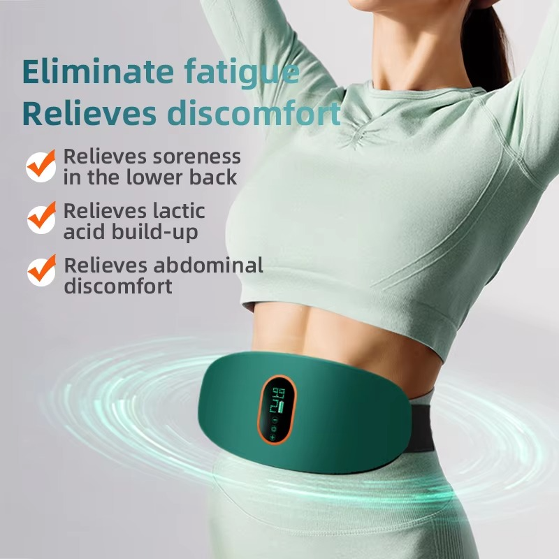 EMS Heated Waist Massage Belt Support