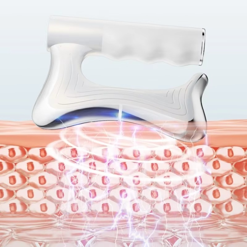 Electric Fascia Massager with Heat & Microcurrent