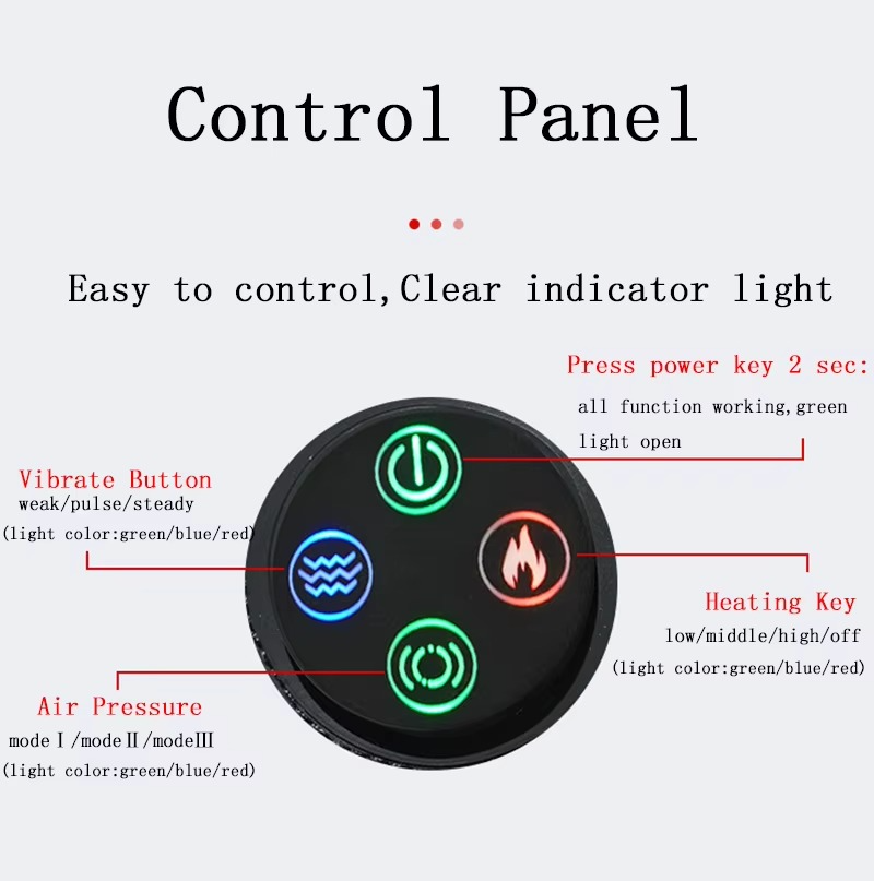 PhysioPress Hip Massager with Heat & Air Compression