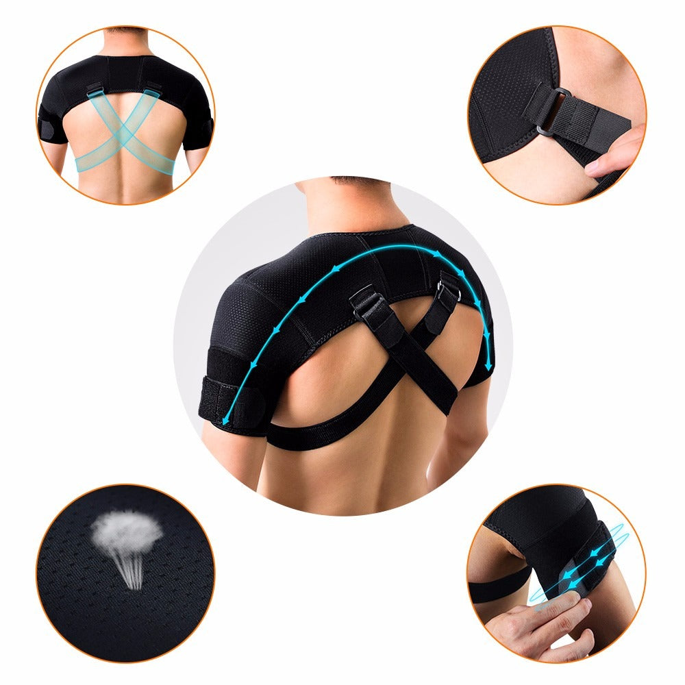 Dual Shoulder Compression Support Wrap