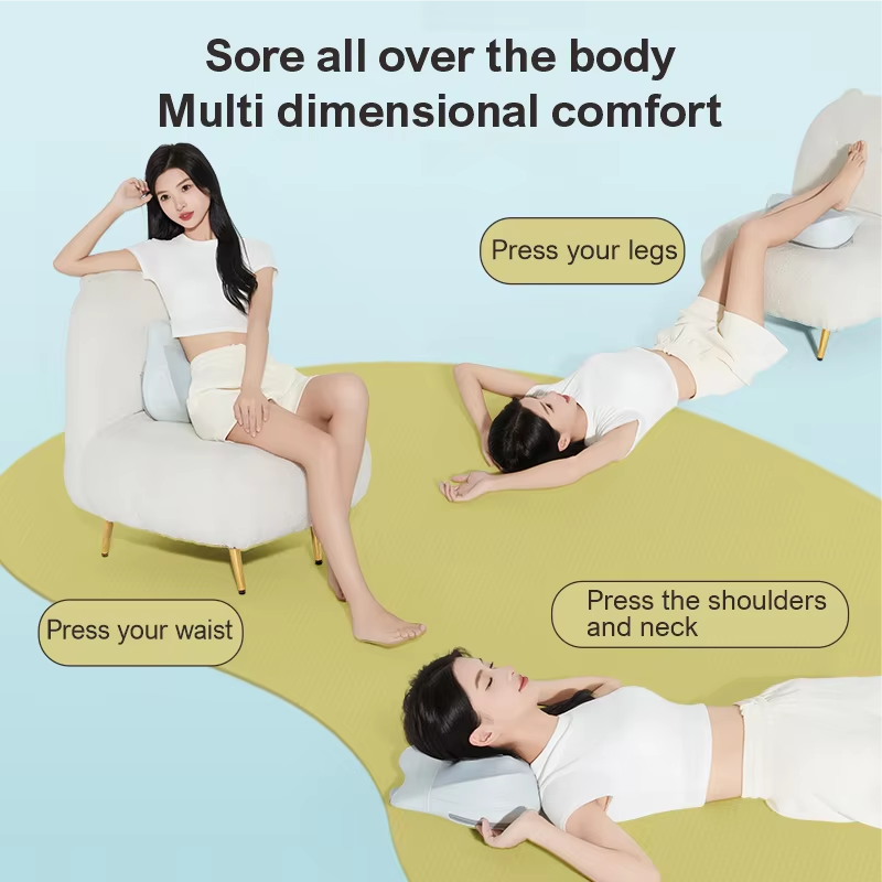 Heated Shiatsu Massage Pillow for Neck, Back & Shoulders