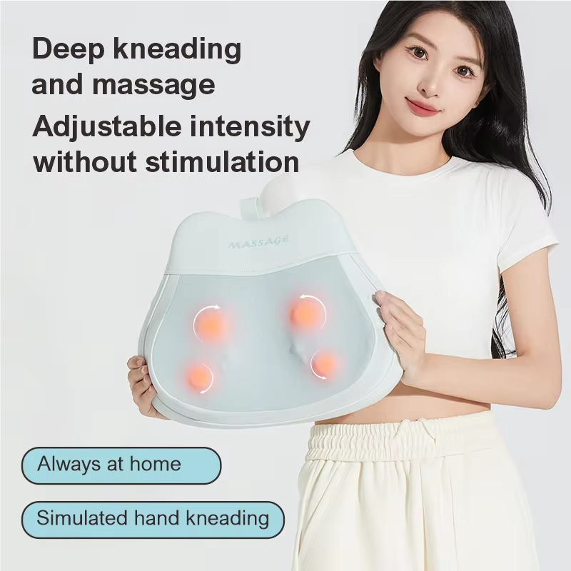 Heated Shiatsu Massage Pillow for Neck, Back & Shoulders