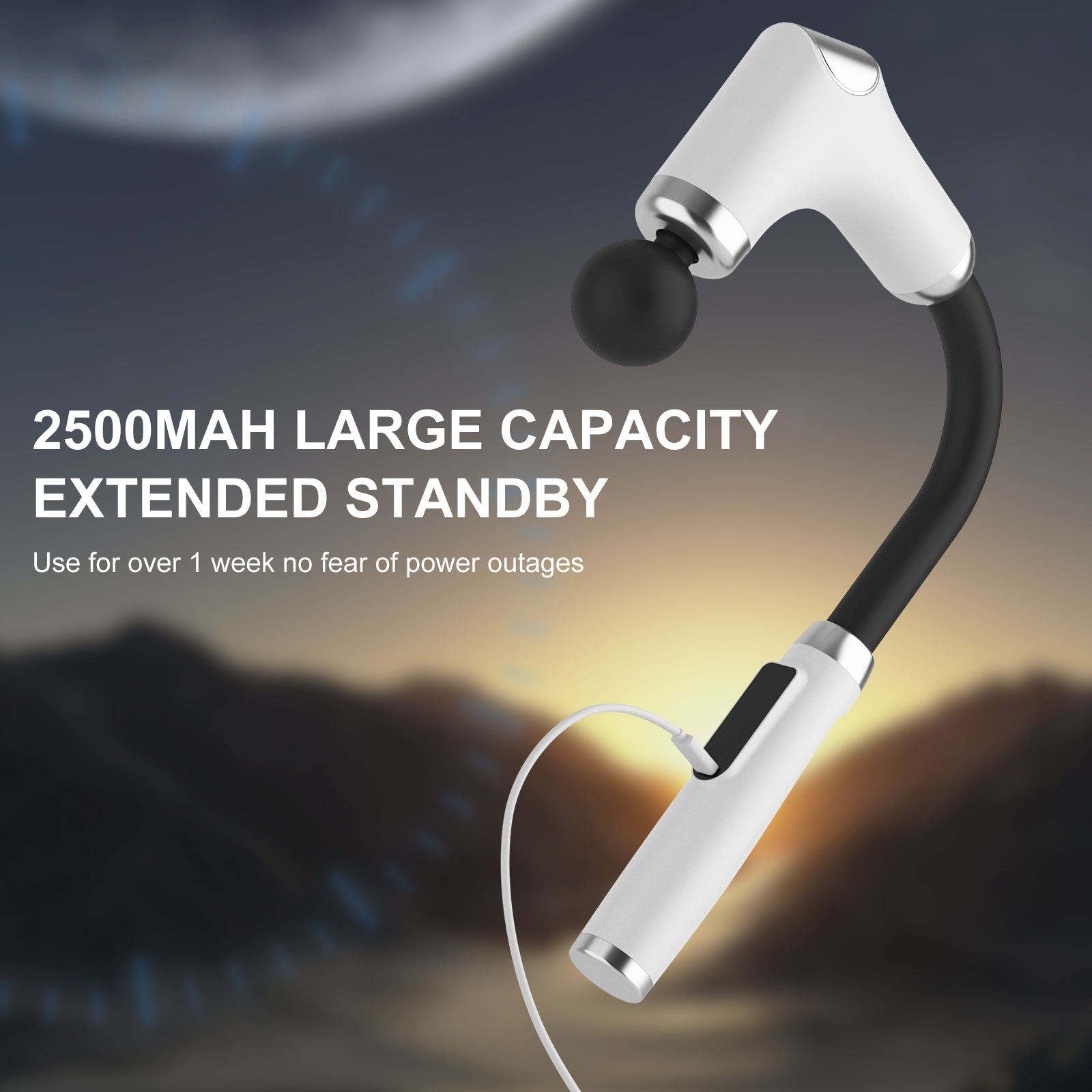 Long-Handle Percussion Massage Gun