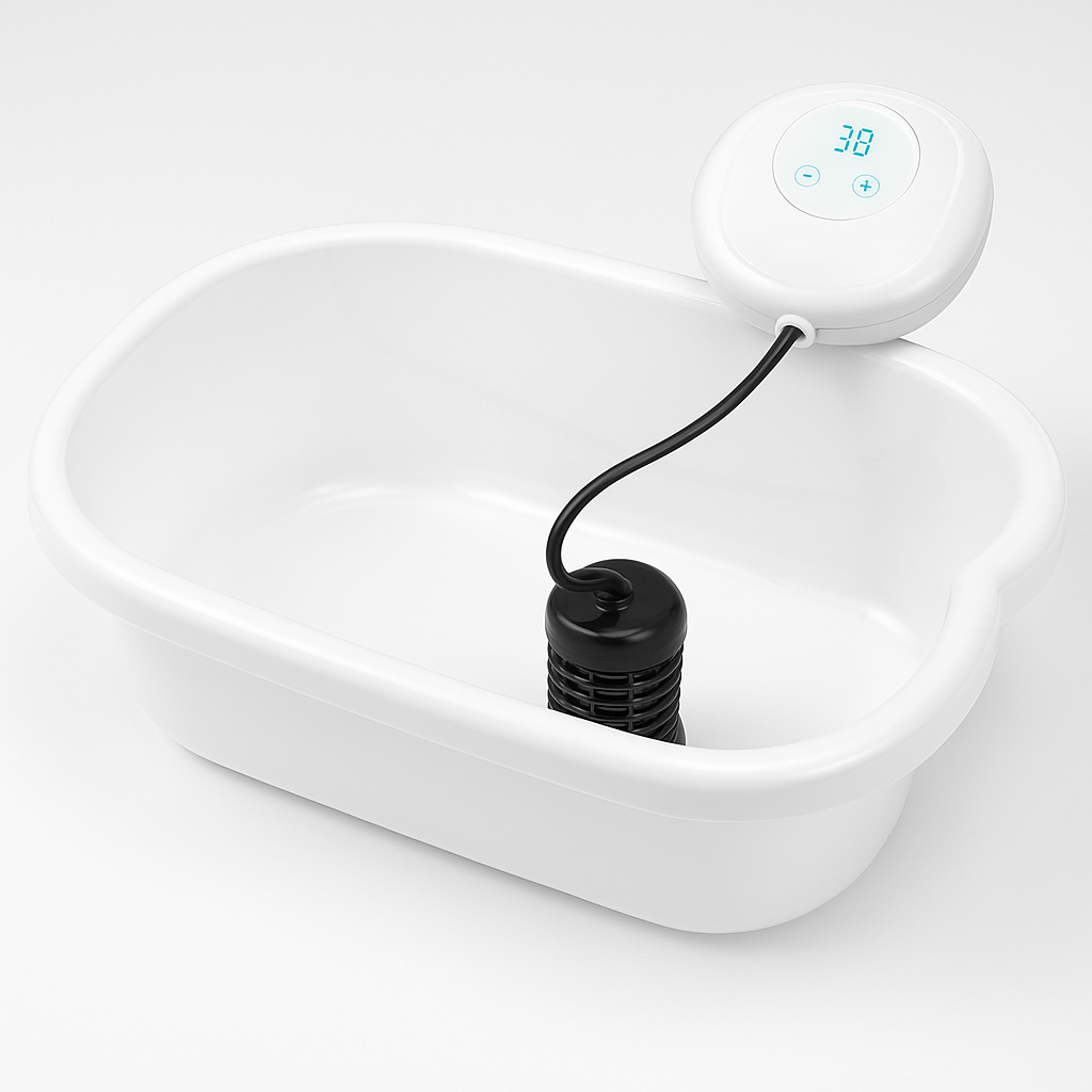 Ionic Detox Foot Spa Machine with Tub & Stainless Steel Array