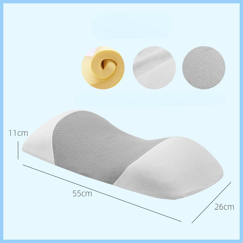 Memory Foam Lumbar Support Sleep Pillow