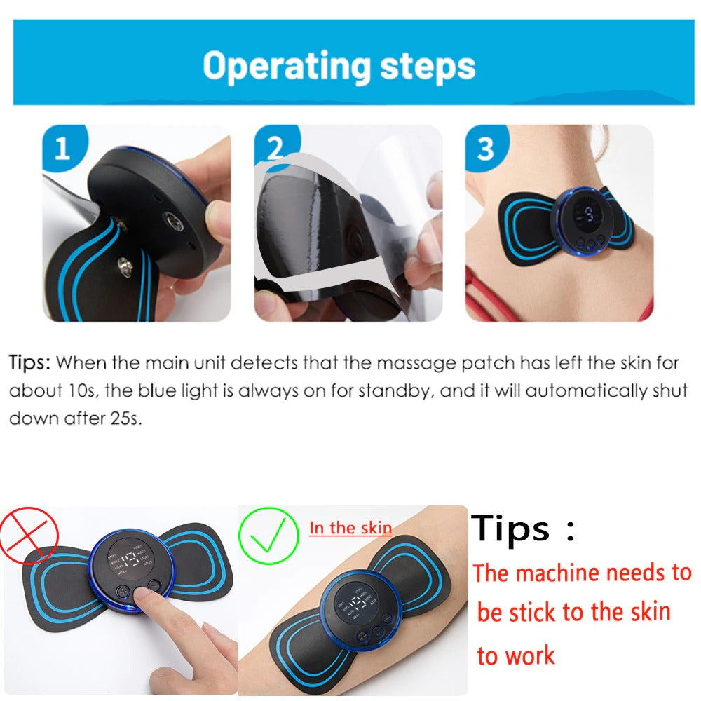 EMS Portable Body Massager