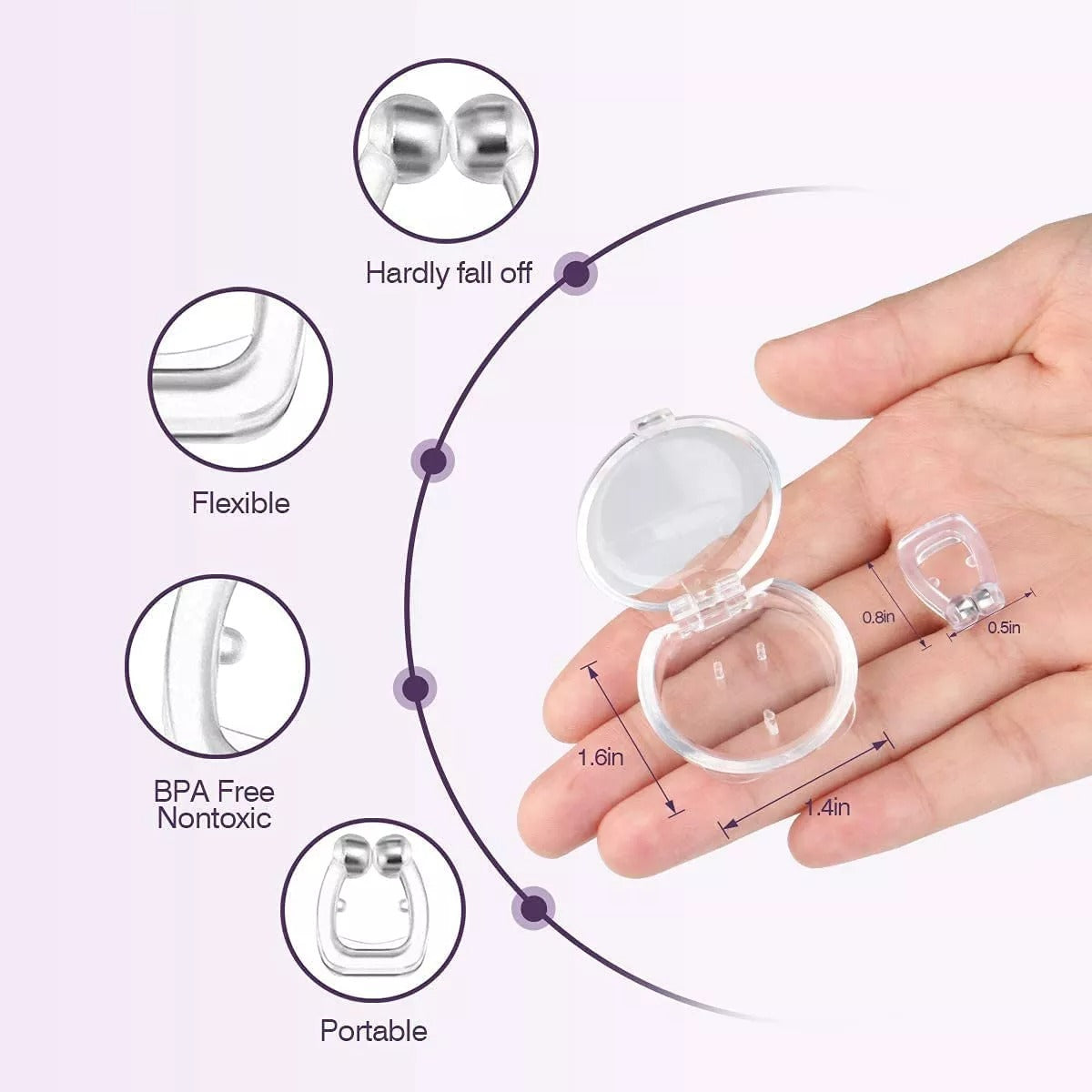 Anti Snoring Magnetic Nose Clip