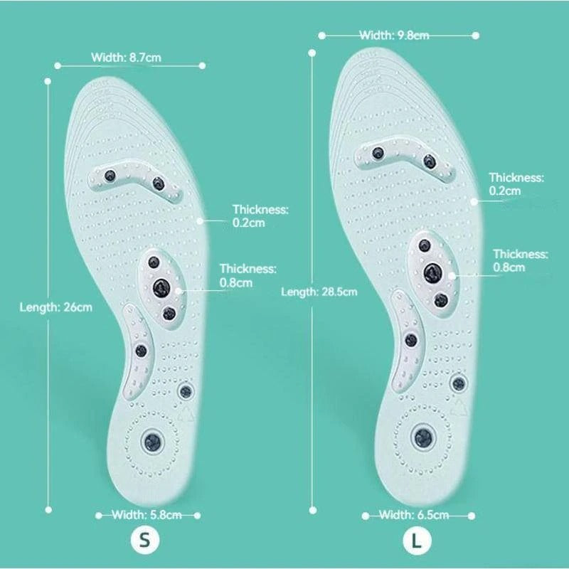 Magnetic Reflex Acupressure Insoles