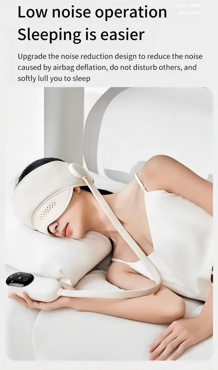Electric Head Massage Hat with Inflatable Airbags