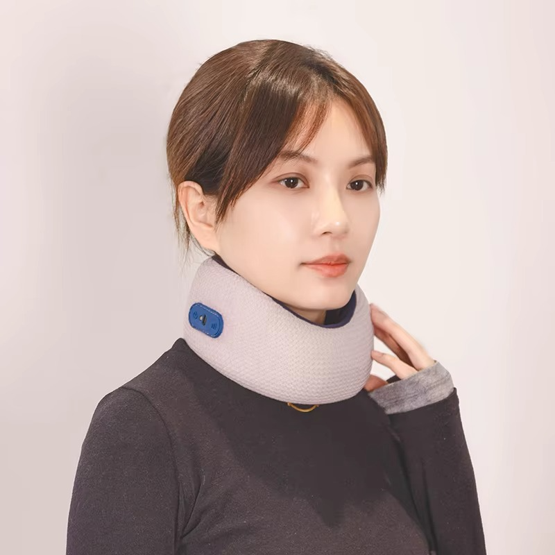 Smart Heated Neck Brace Pillow for Spine Relief