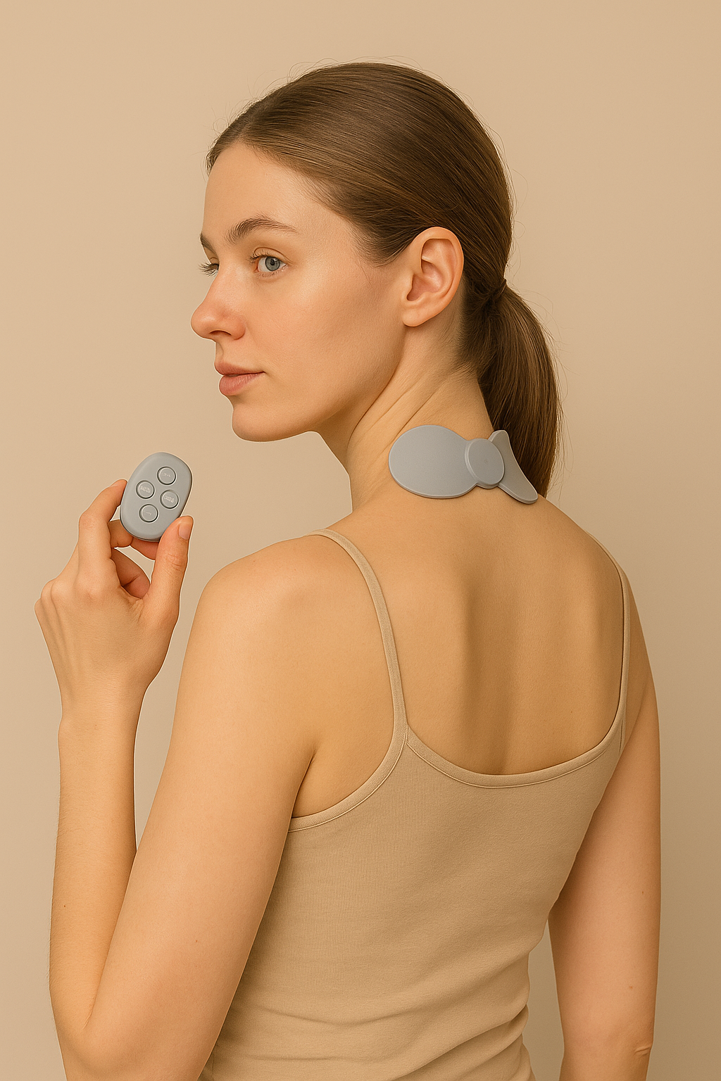 Smart Cervical Spine EMS Massager Sticker