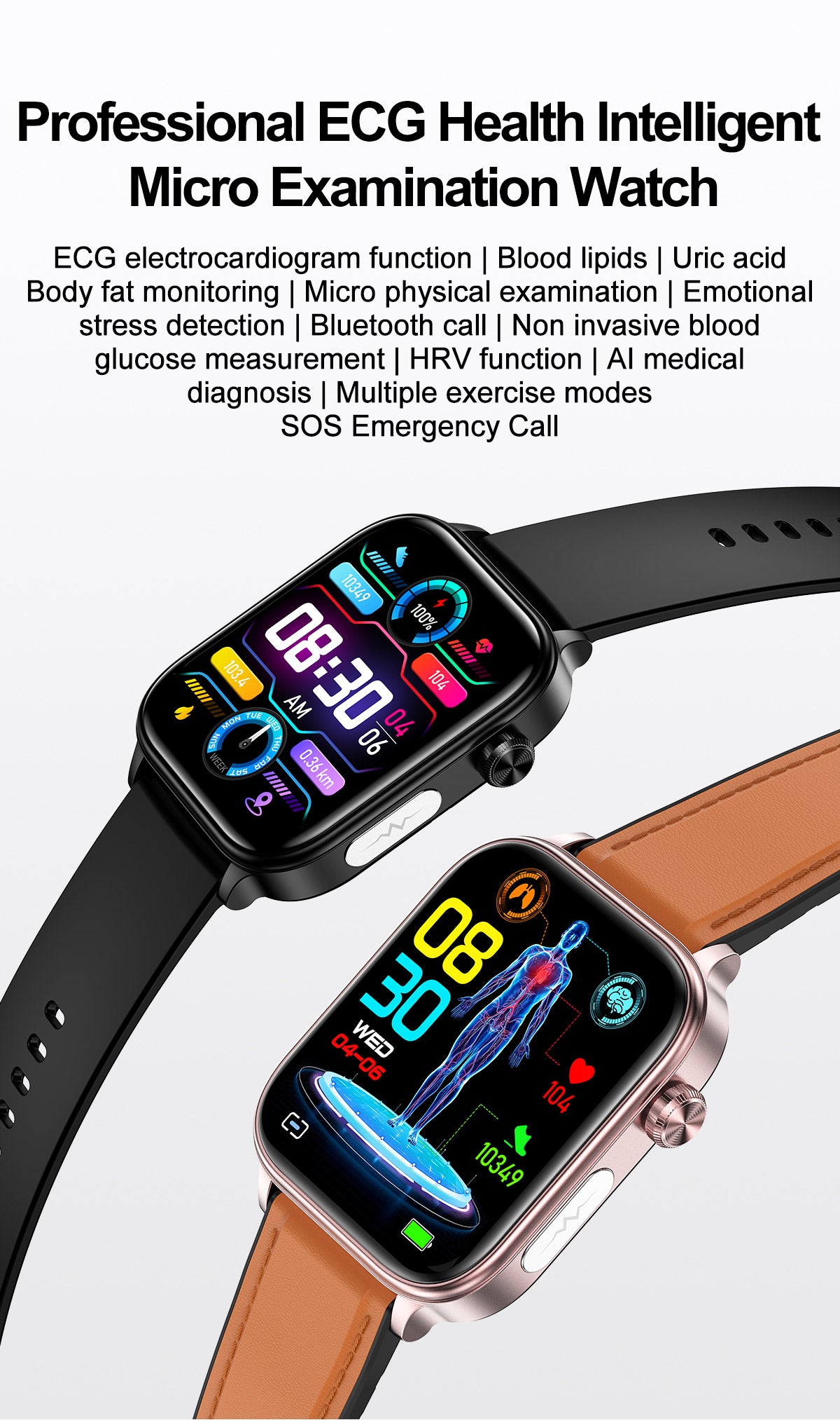 Health and Fitness Smart Watch
