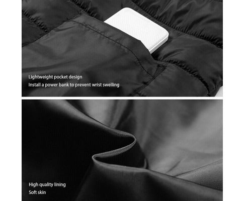 Unisex Electric Heated Vest: USB-Powered Thermal Jacket for Winter Warmth
