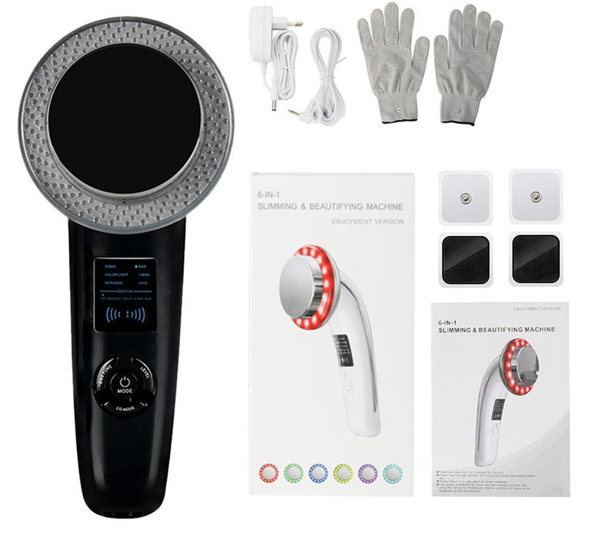 6-in-1 Ultrasonic Slimming & Beautifying RF Device