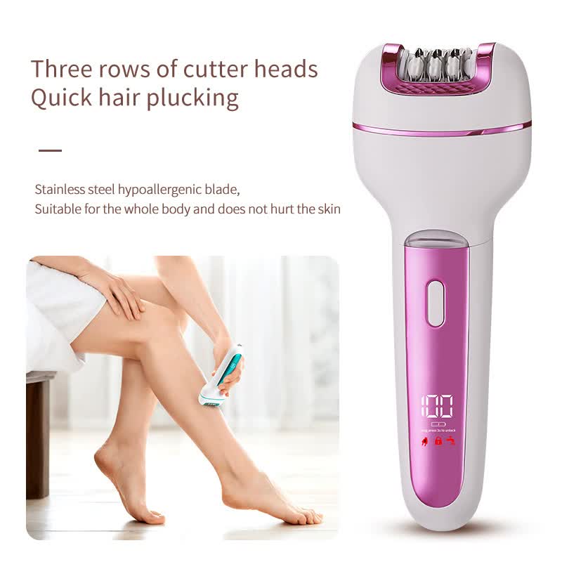 3-in-1 Women's Epilator, Shaver & Callus Remover