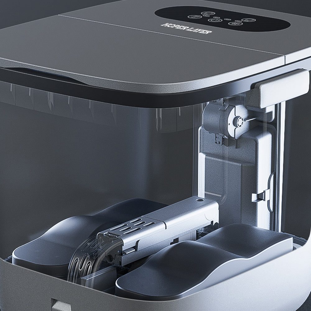 HoperLayer ThermaFlex Pro Foot Spa - Circulating Heating Foot SPA Bath Massager Dry and Wet