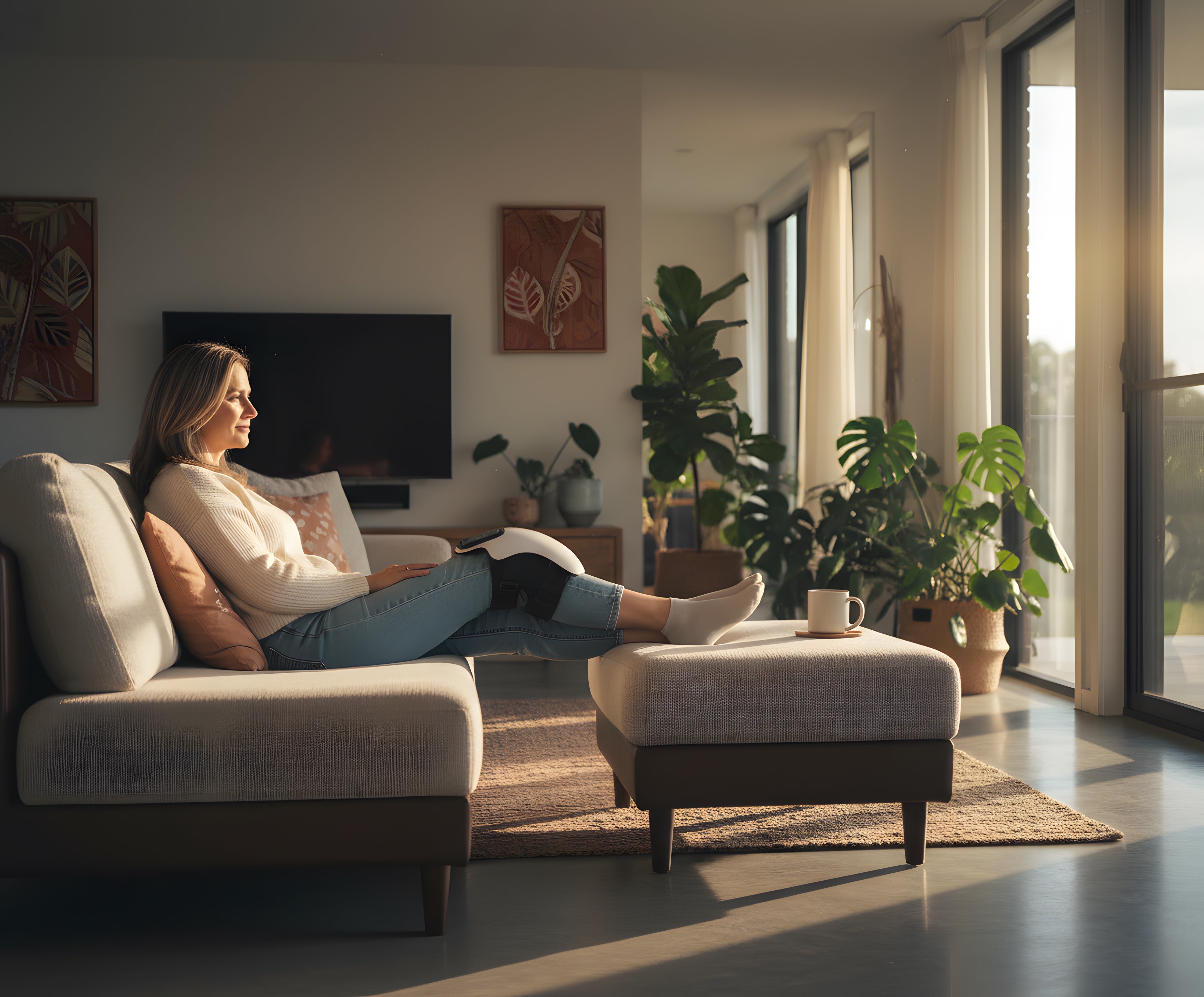 Electric Smart Knee Massager Infrared Heating Therapy