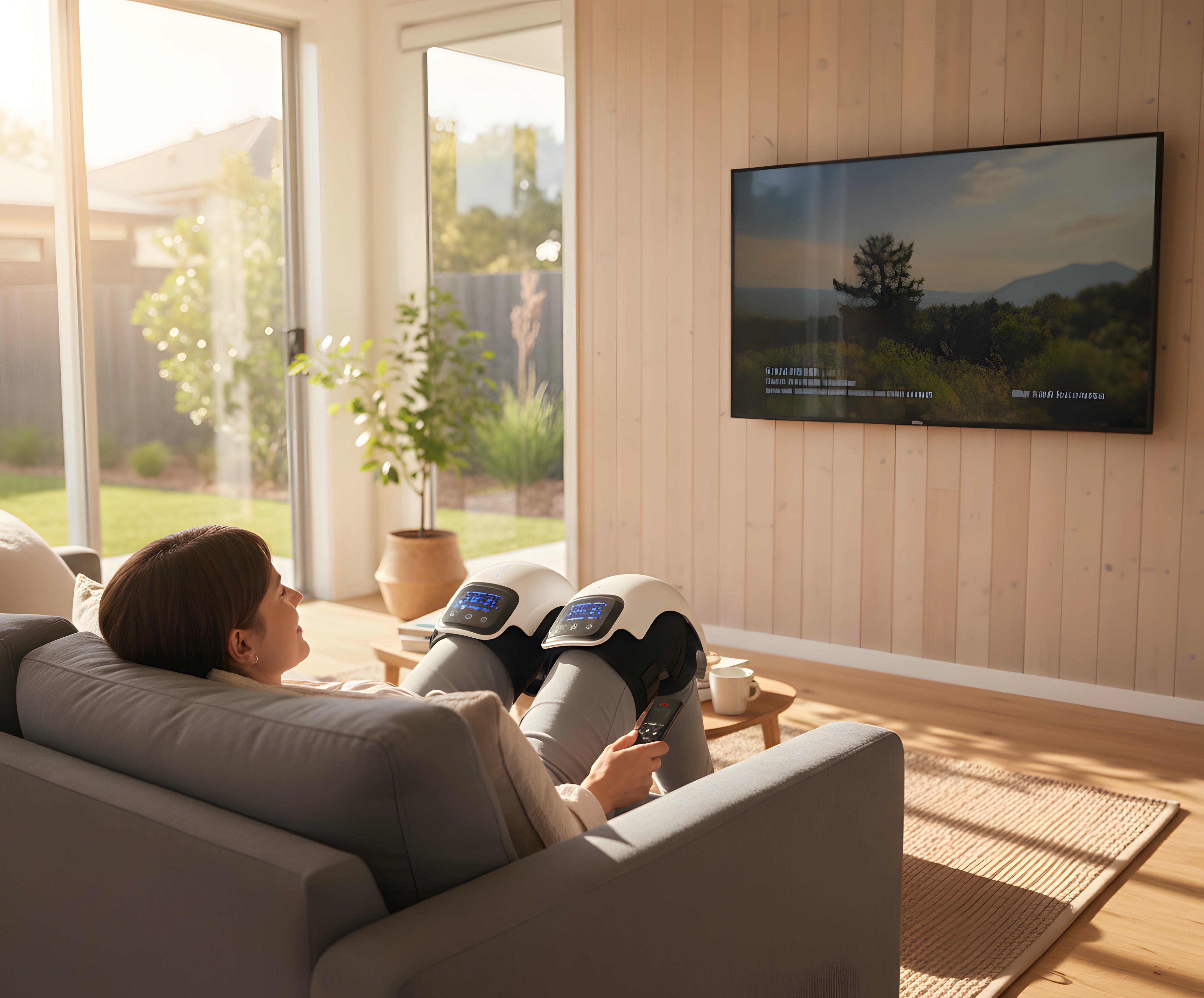 Electric Smart Knee Massager Infrared Heating Therapy