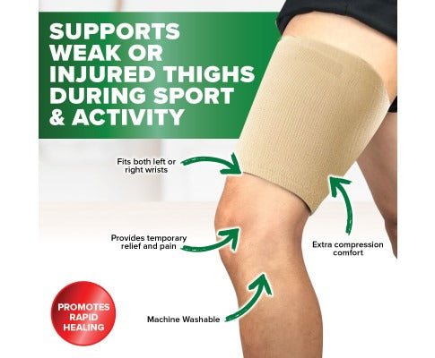 12PCE Elastic Compression Thigh Supports