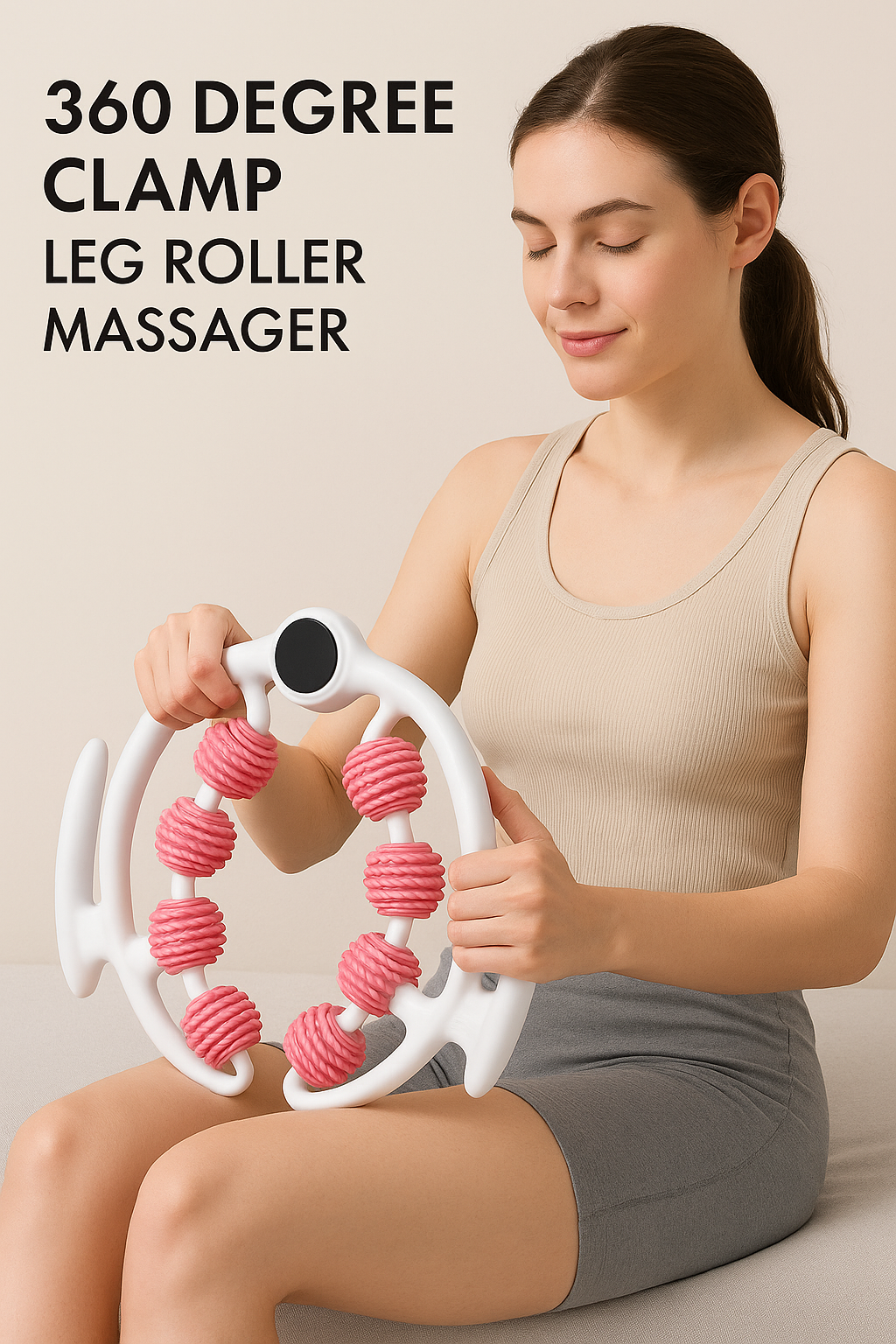 360 Degree Clamp Leg Roller Massager