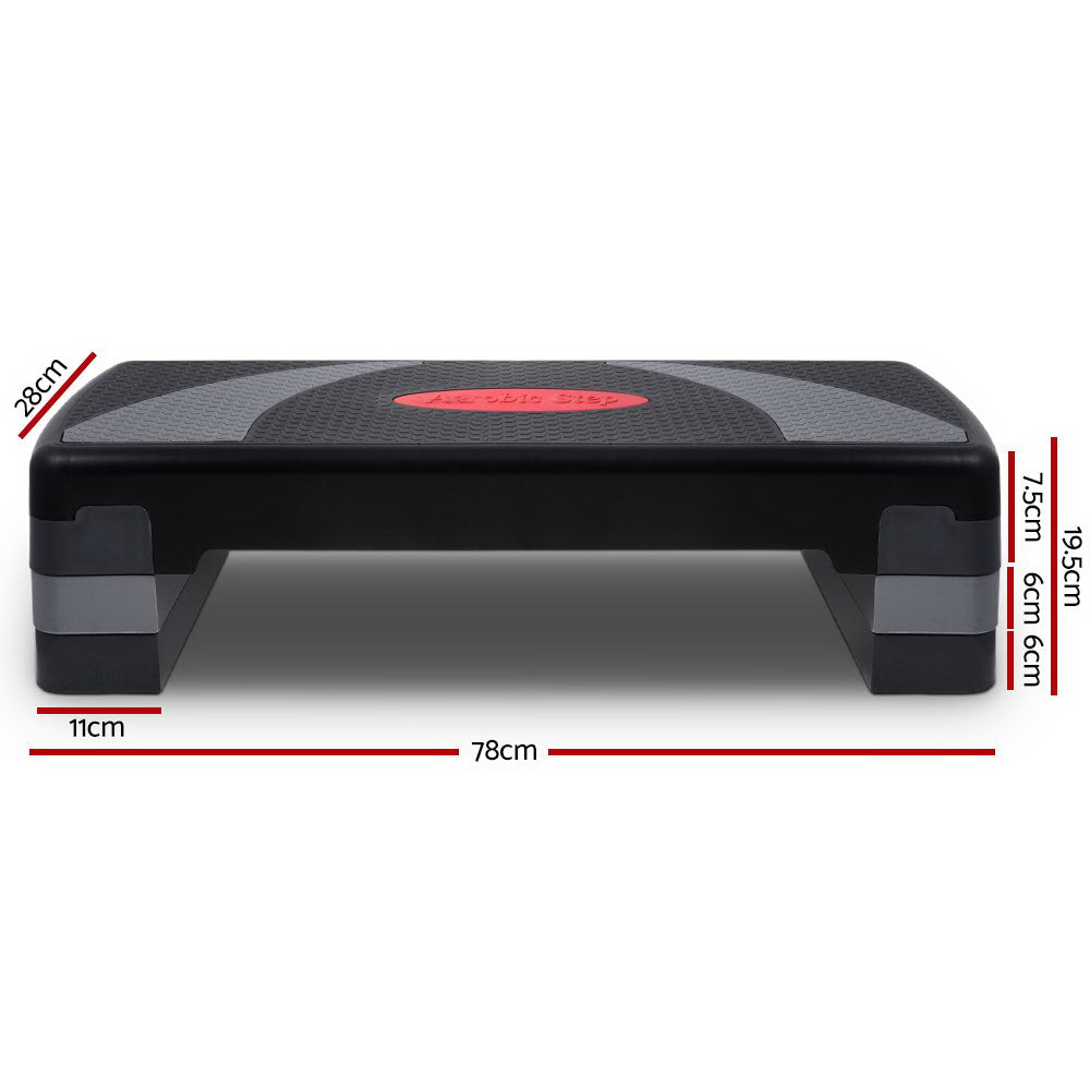 3 Level Aerobic Step Exercise Stepper