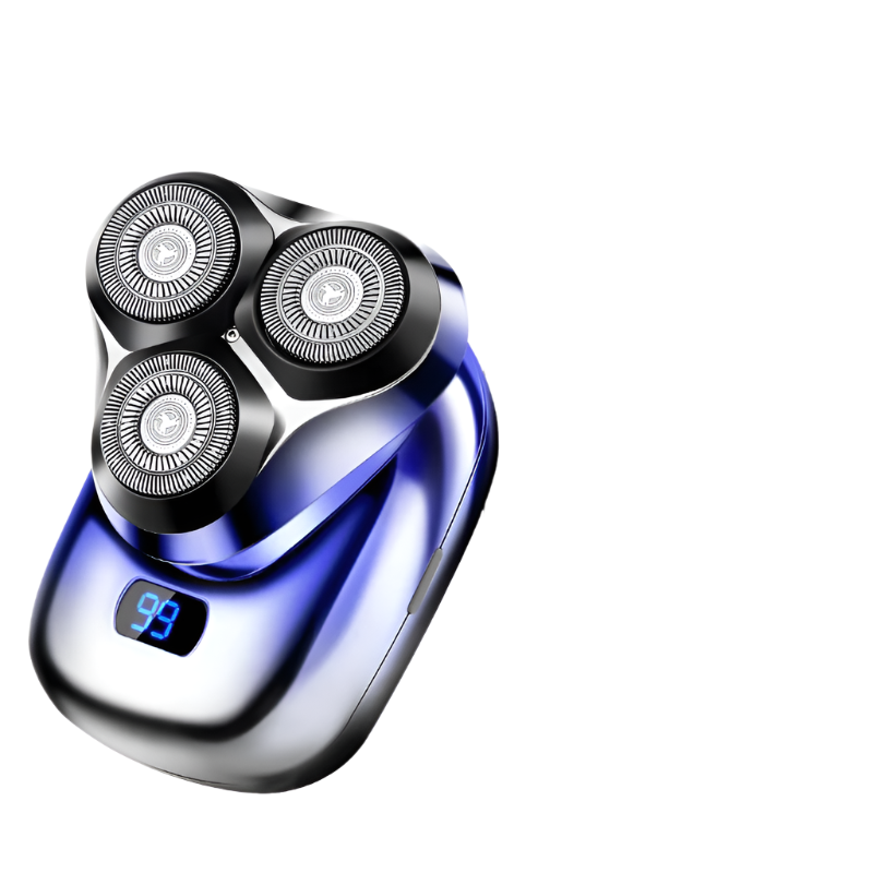 Rechargeable Electric Rotary Shaver for Men