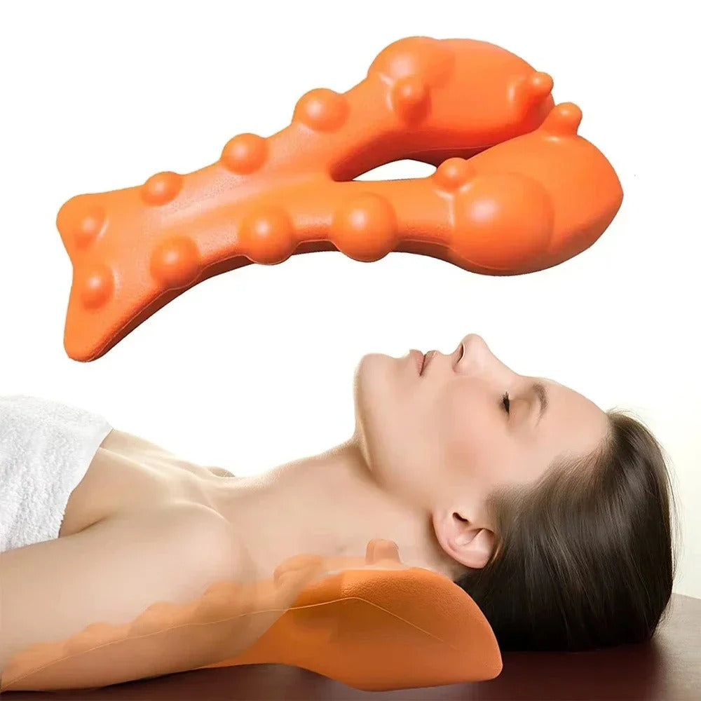 Cervical Traction Device Neck Stretcher Massager