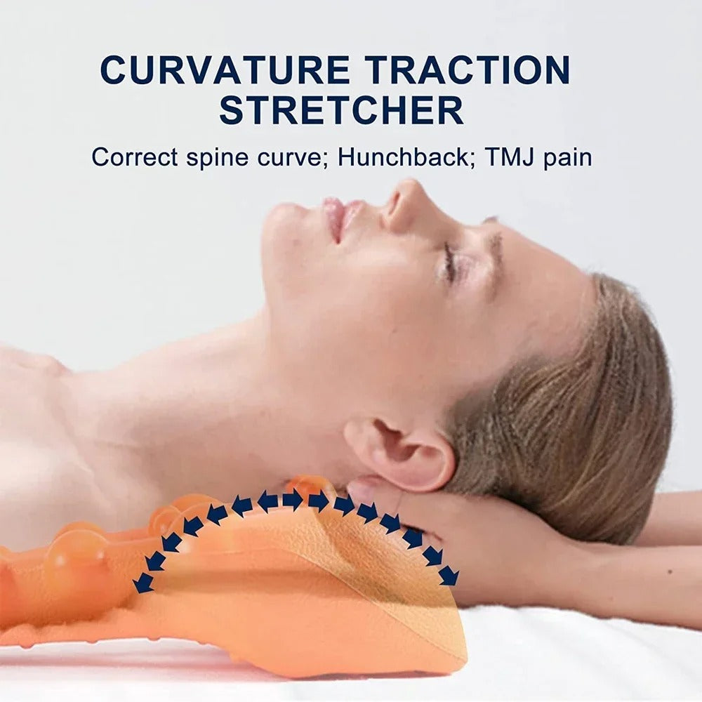 Cervical Traction Device Neck Stretcher Massager