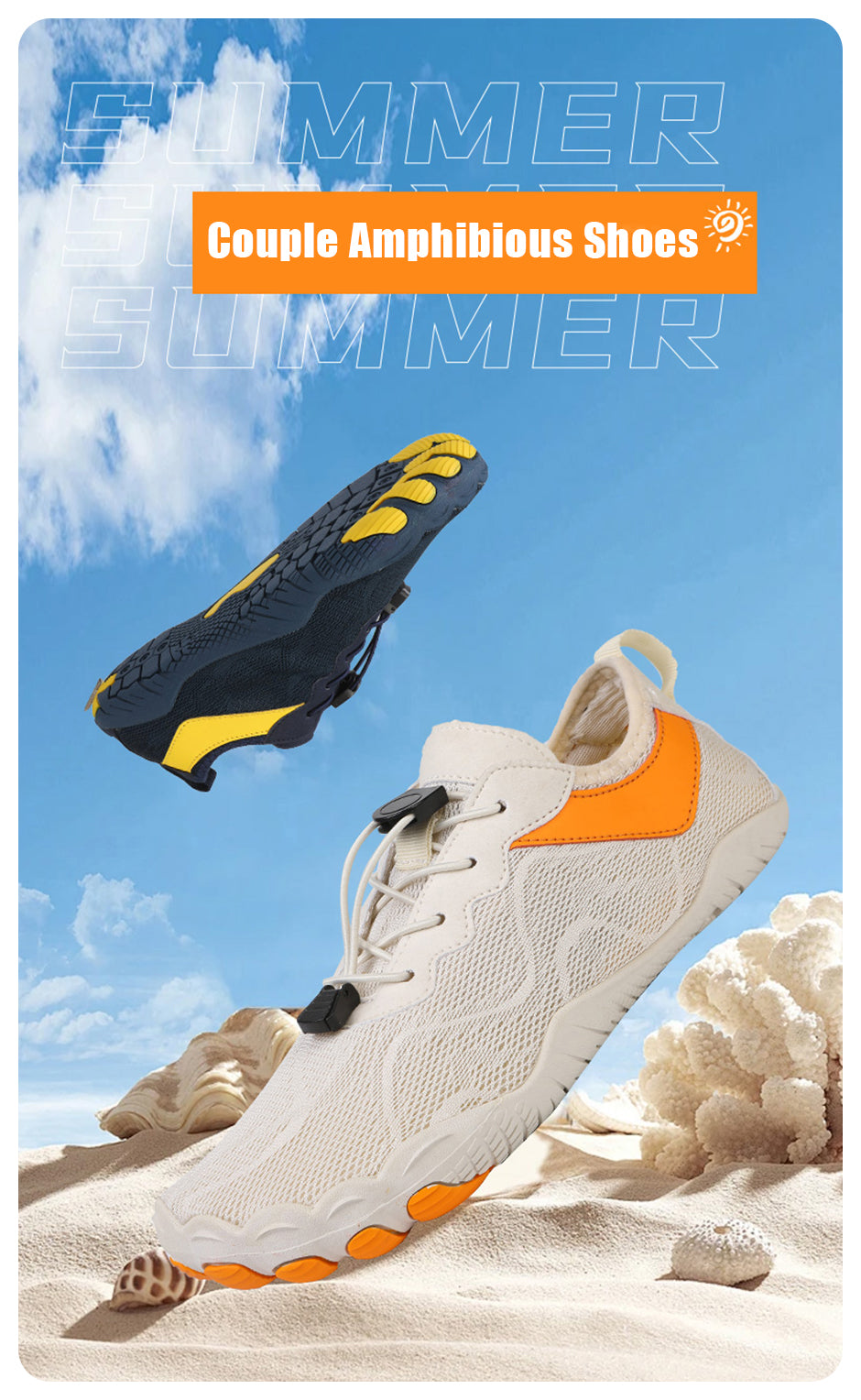 Non-Slip Barefoot Quick-Drying Unisex Shoes