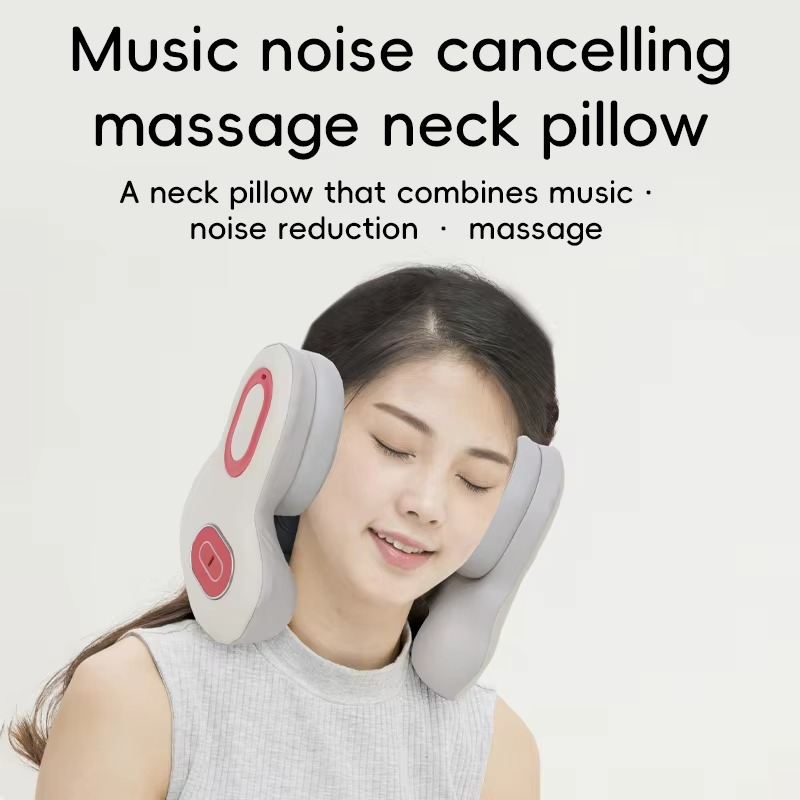 Electric Neck Traction Device with Heat & Support