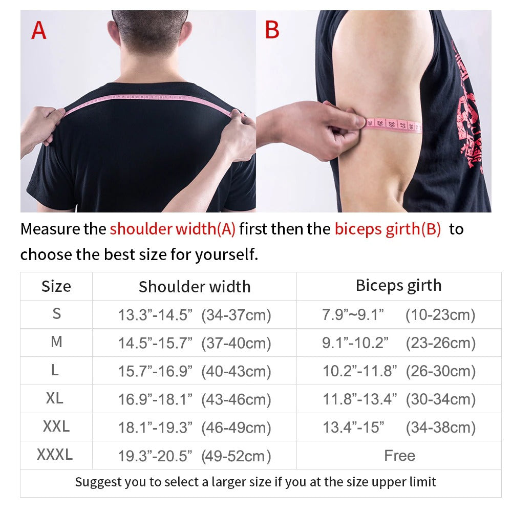 Double Shoulder Support Brace