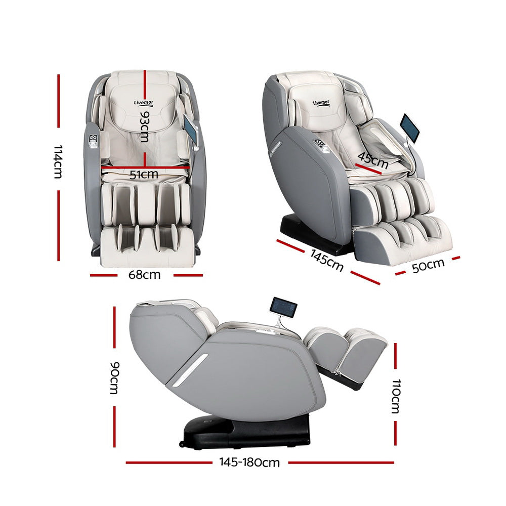 Gary – 4D Zero Gravity Massage Chair with SL-Track & Heat