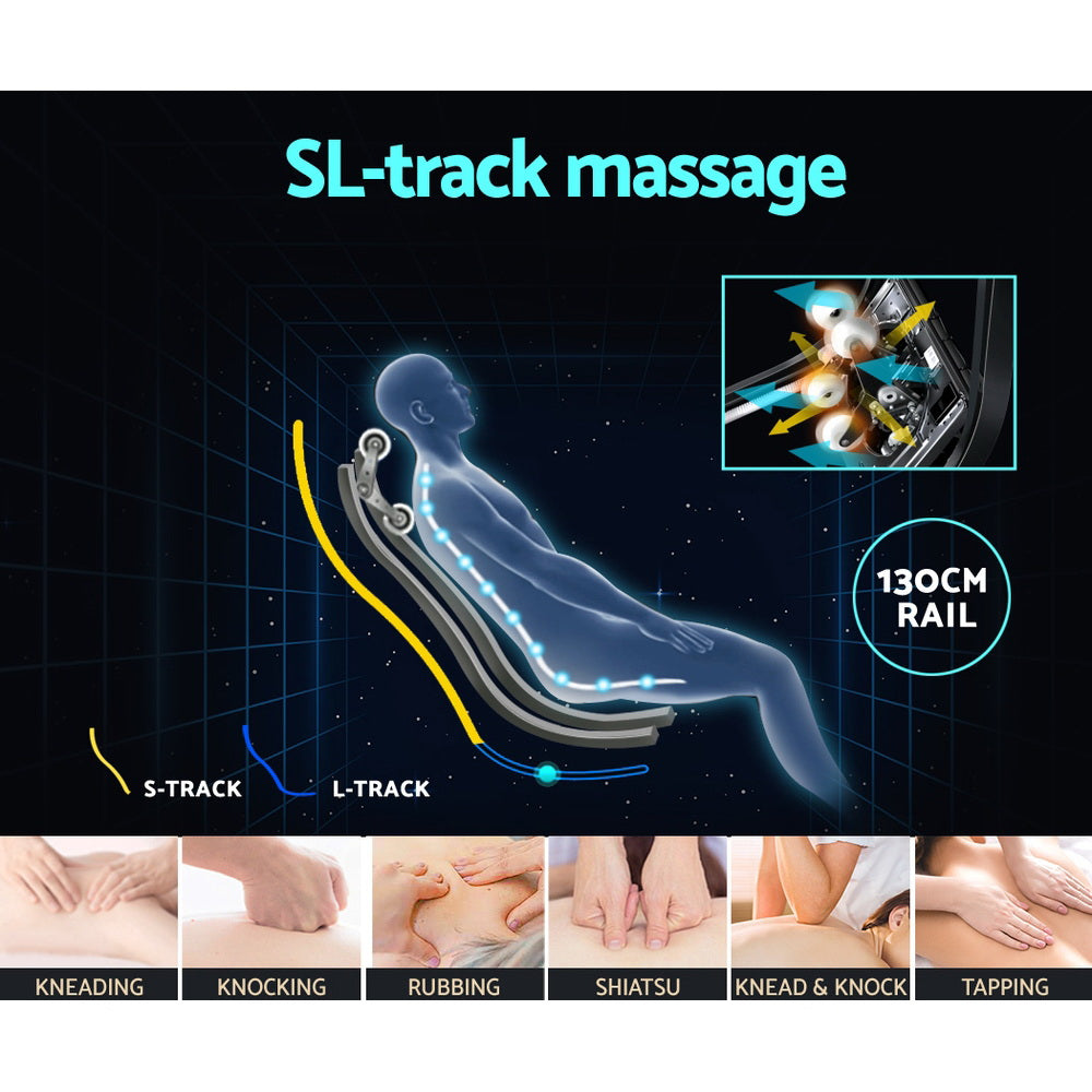 Gary – 4D Zero Gravity Massage Chair with SL-Track & Heat
