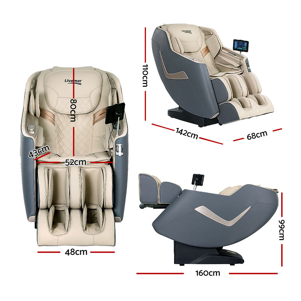 Opal – 3D Massage Chair with SL-Track, Heat & Wireless Charging