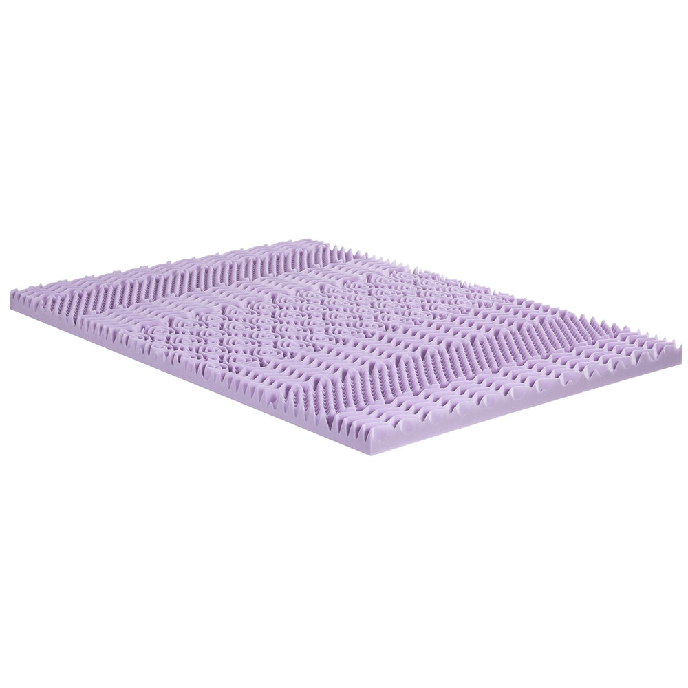 7-Zone Lavender Memory Foam Bamboo Topper