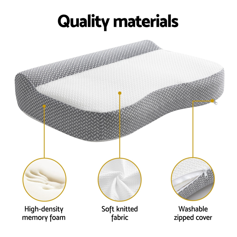 Contour Memory Foam Pillow