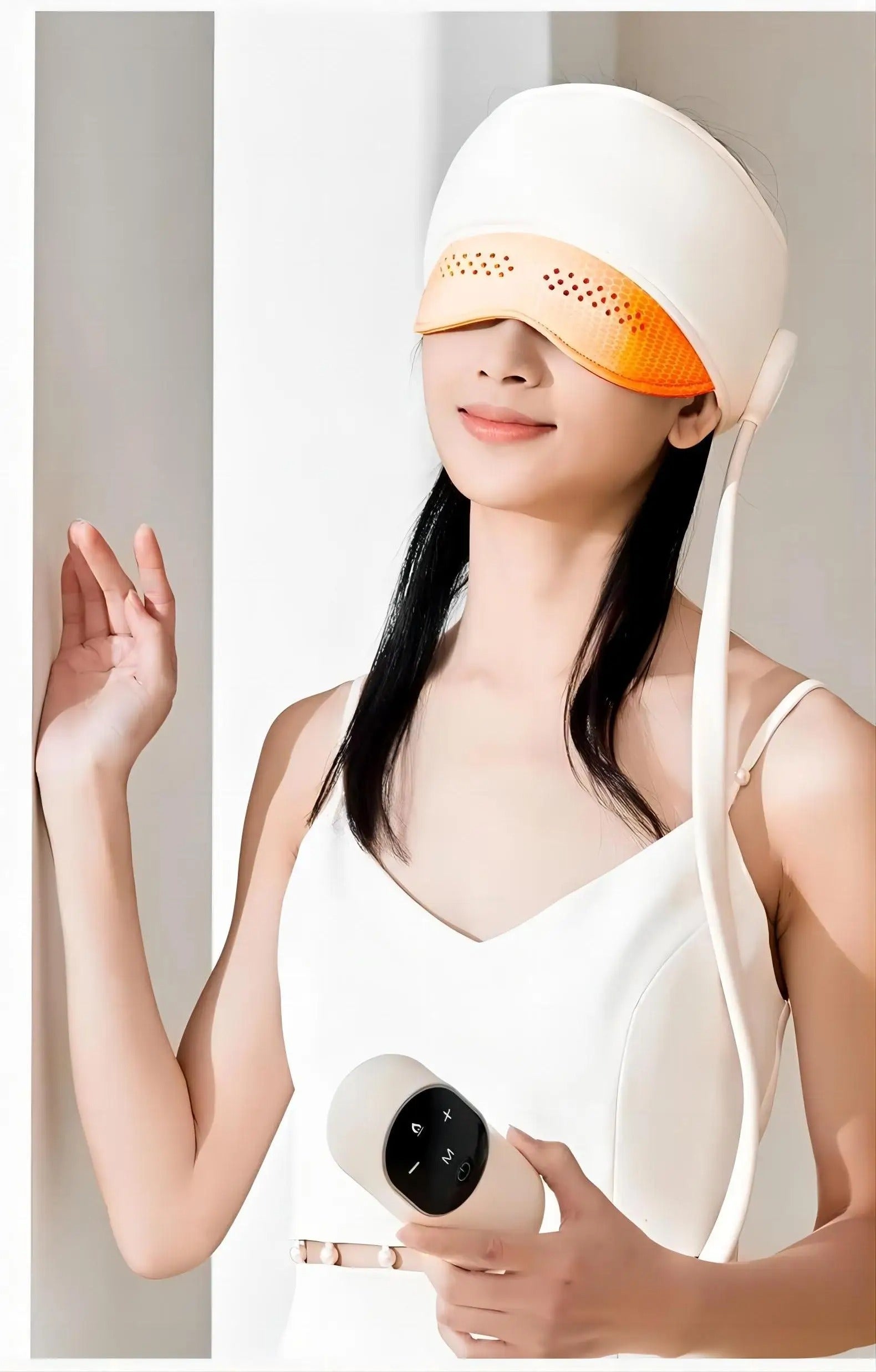 Electric Head Massage Hat with Inflatable Airbags