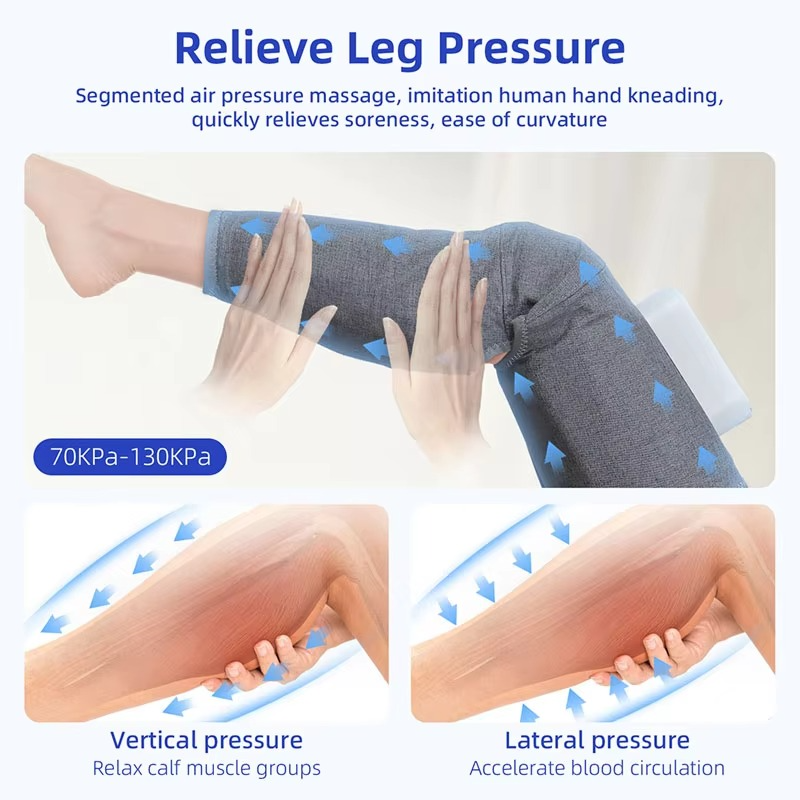 Rechargeable Air Compression Full Leg Massager