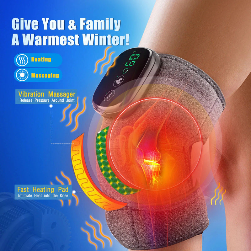 3-in-1 Thermal Knee Massager