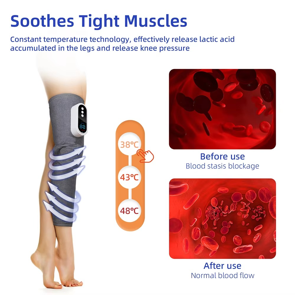 Rechargeable Air Compression Full Leg Massager