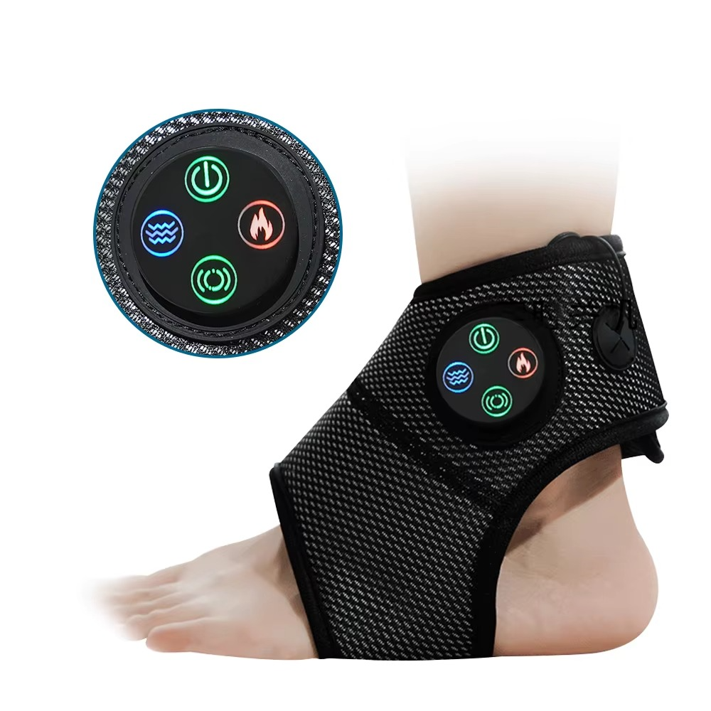 Smart Ankle Massage Brace with Heat & Vibration