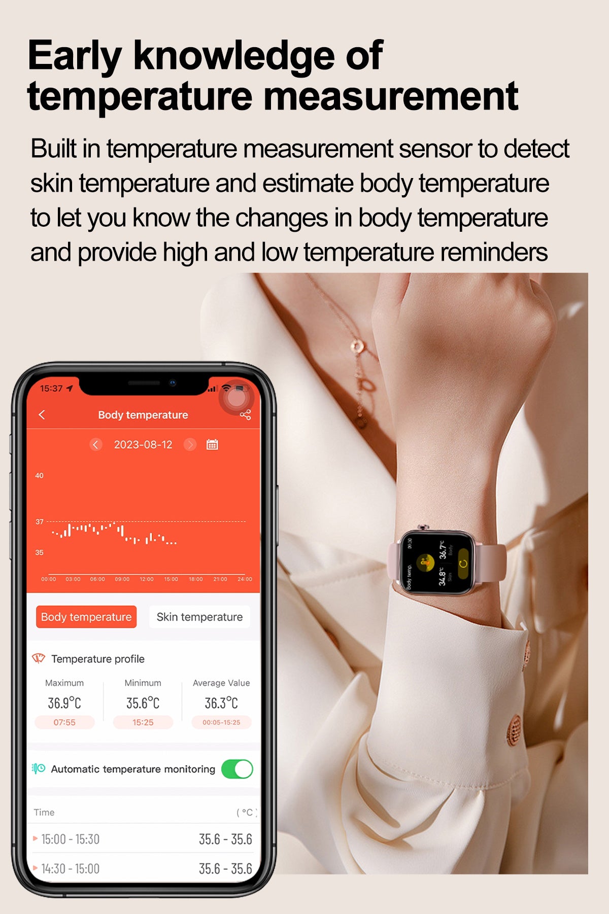 Health and Fitness Smart Watch