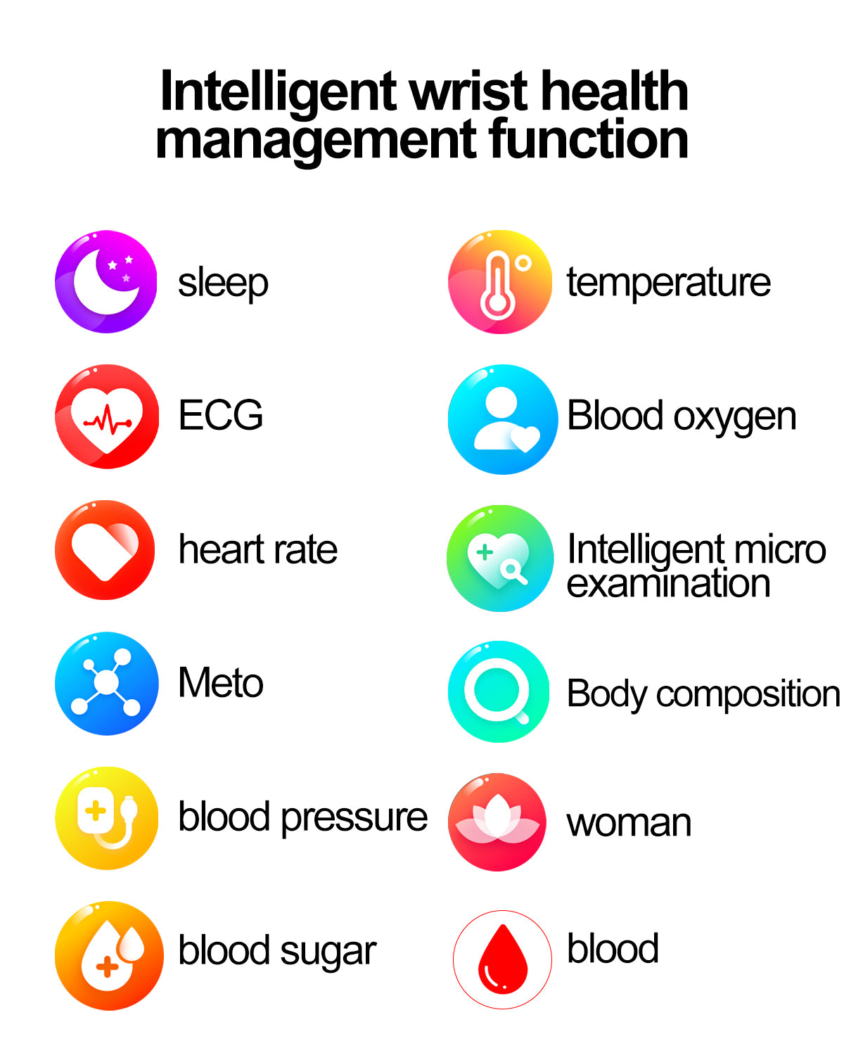 Health and Fitness Smart Watch