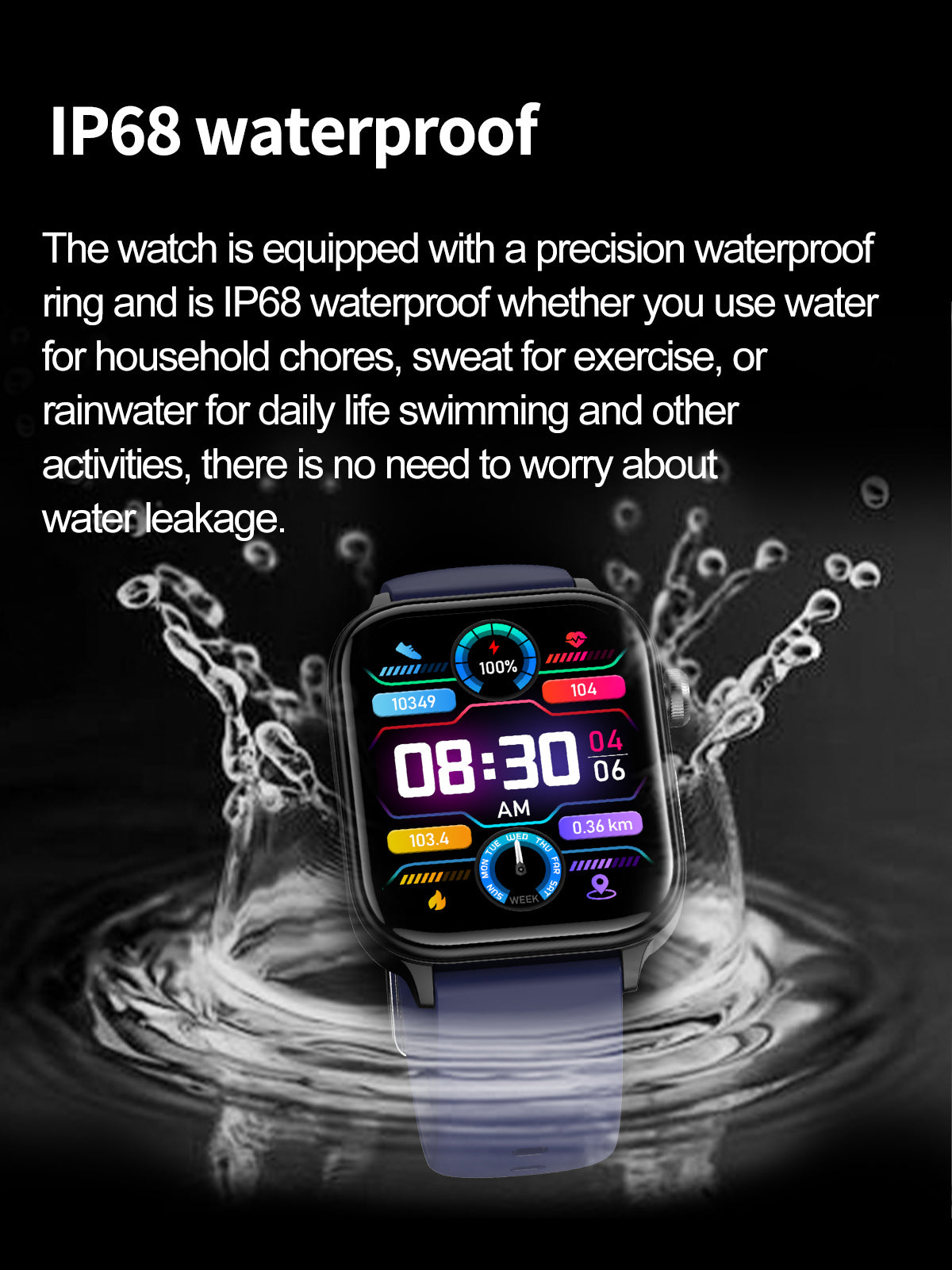 Health and Fitness Smart Watch