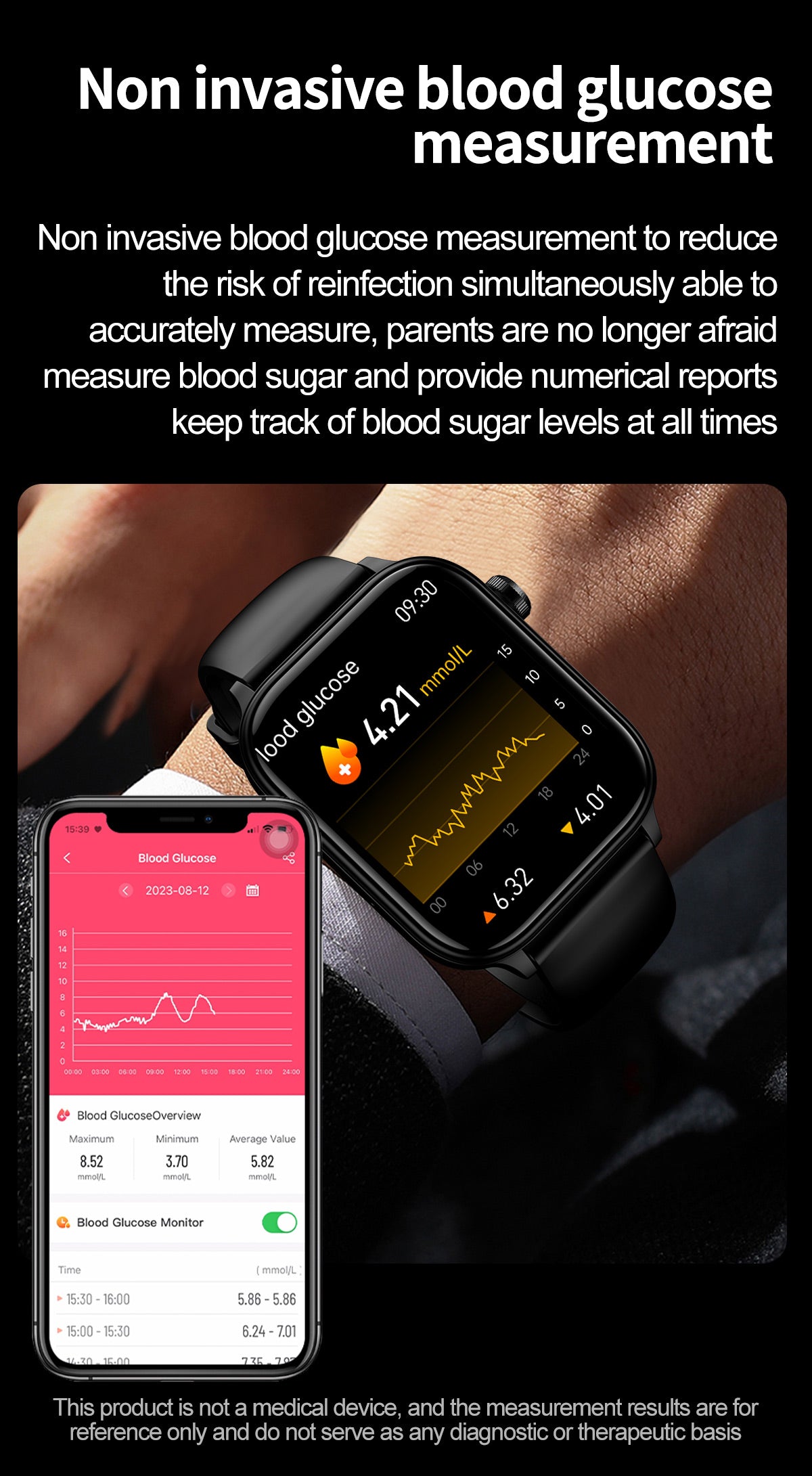Health and Fitness Smart Watch