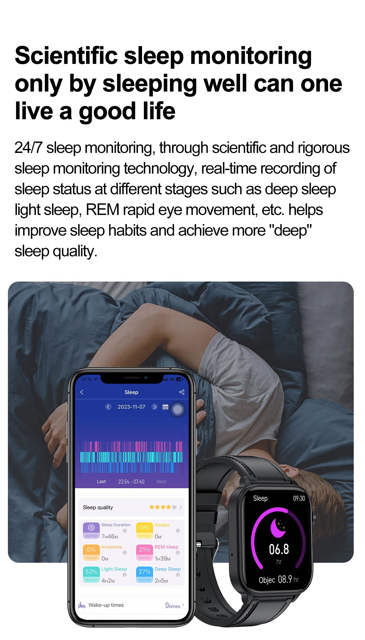 Health and Fitness Smart Watch