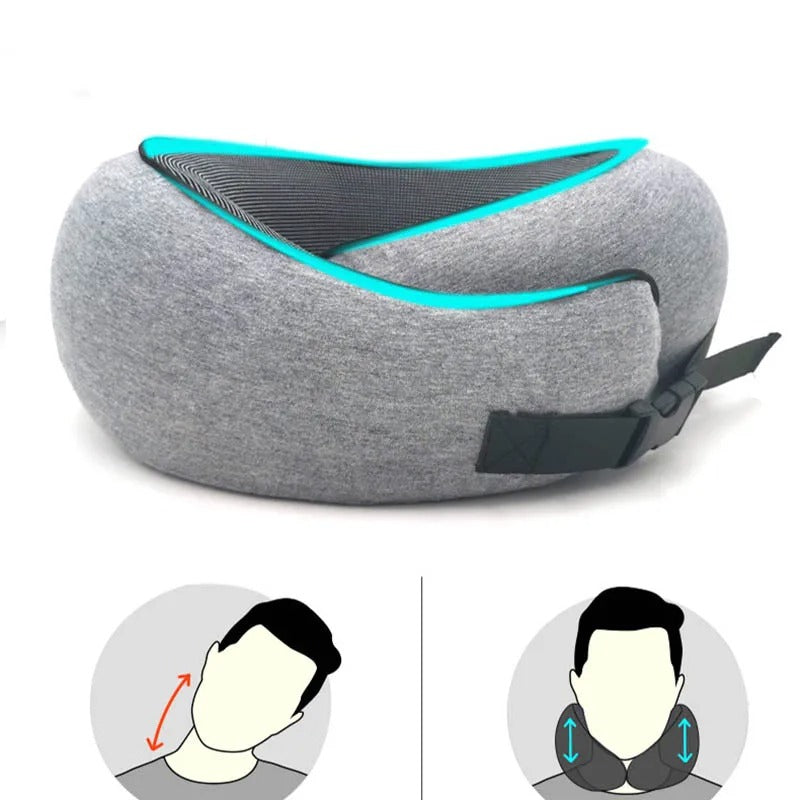 Memory Foam Travel Neck Pillow