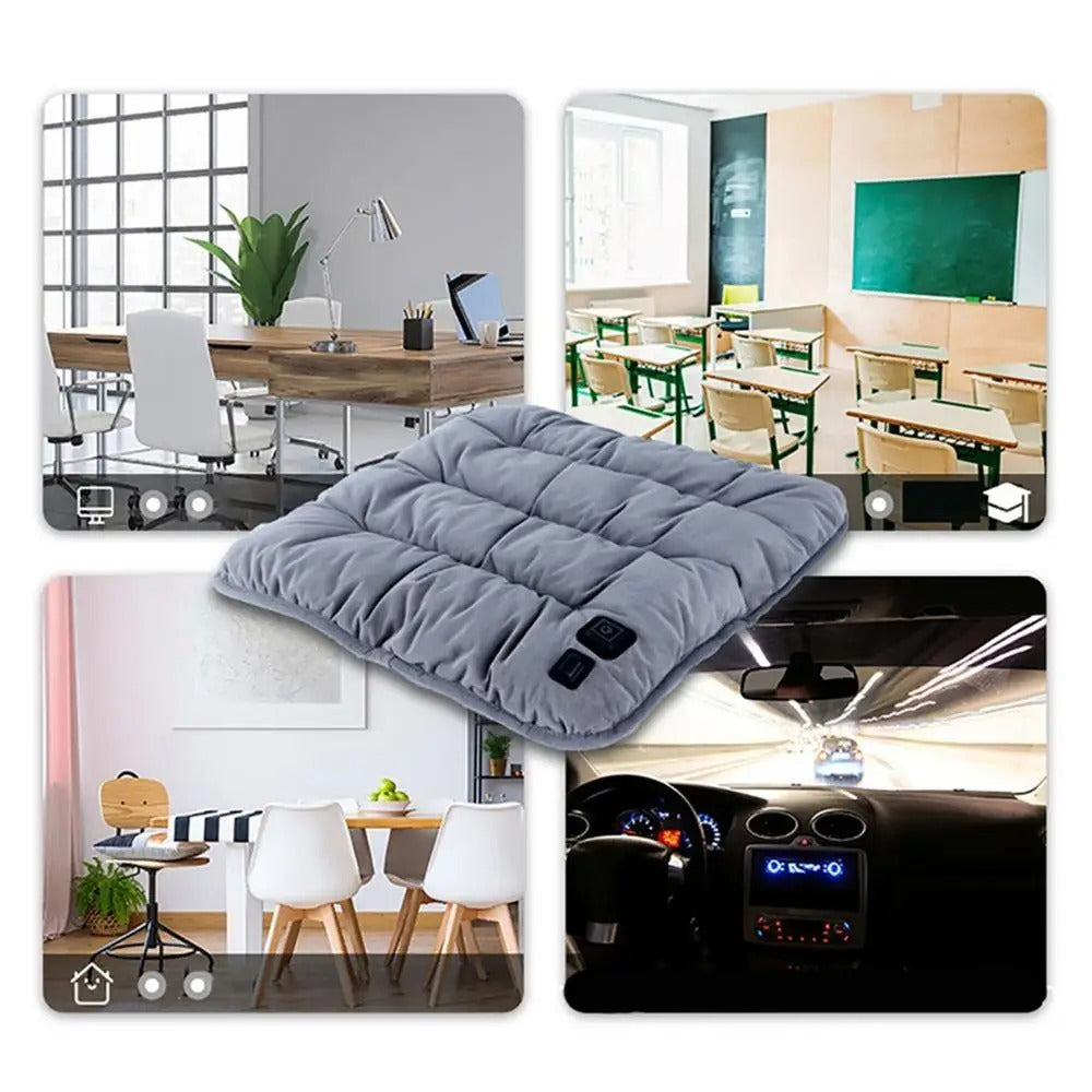 USB Rechargeable Heated Seat Cushion