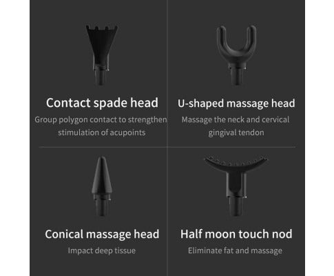 8 Heads Percussion Massage Gun
